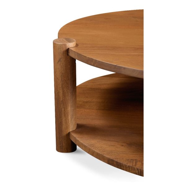 Olsen Coffee Table Vintage Brown For Cheap - Image 5