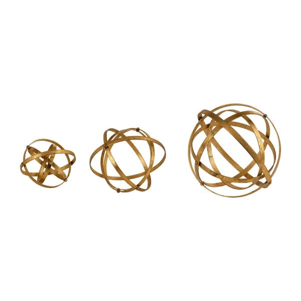 Uttermost Stetson Gold Spheres, S 3 By Casagear Home Online
