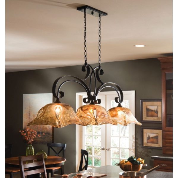 Uttermost Vetraio 3 Lt Bronze Kitchen Island Light By Casagear Home Online Sale
