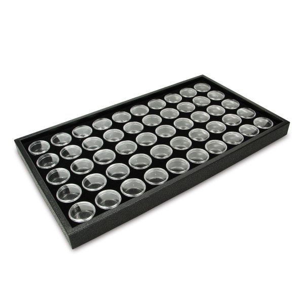 Ikee Design® Gem(50)Stone Tray w Jar, 14 3 4 W x 8 1 4 D x 1 H For Sale - Image 3